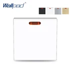 Wallpad 20 Ампер 20A водонагреватель переключатель с Светодиодный индикатор Функция ключ для модуль всего 52*52 мм