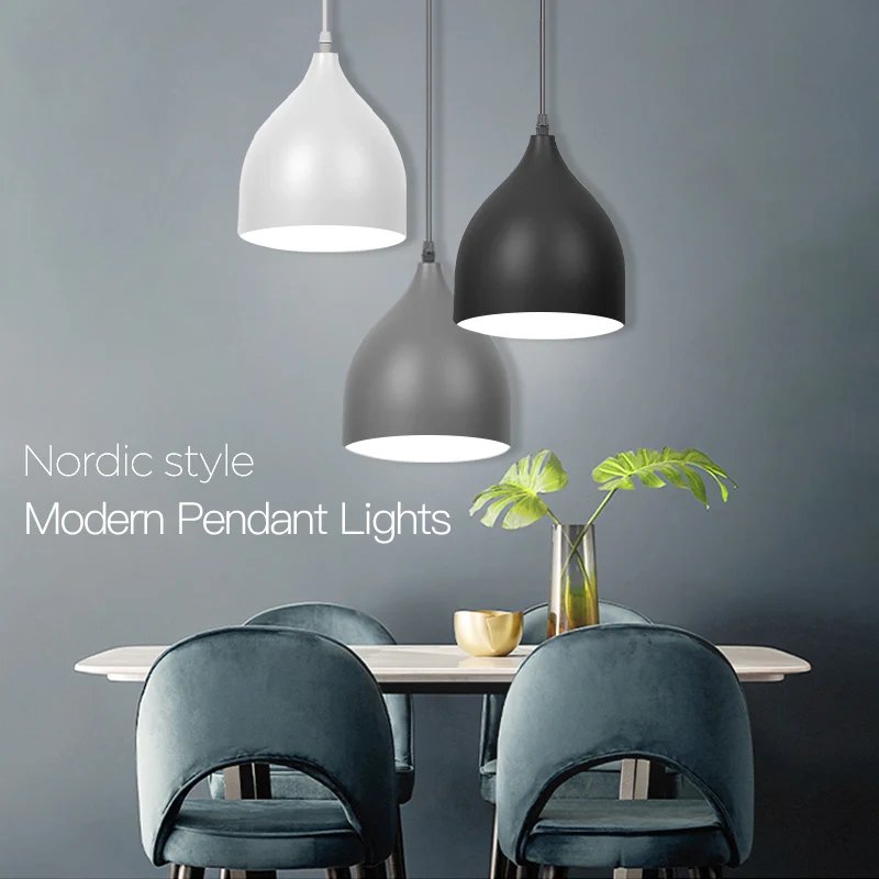 

Современный светодиодный подвесной светильник s E27, подвесной светильник 220 В, Потолочная люстра для кухни, домашний декор, потолочная лампа ...