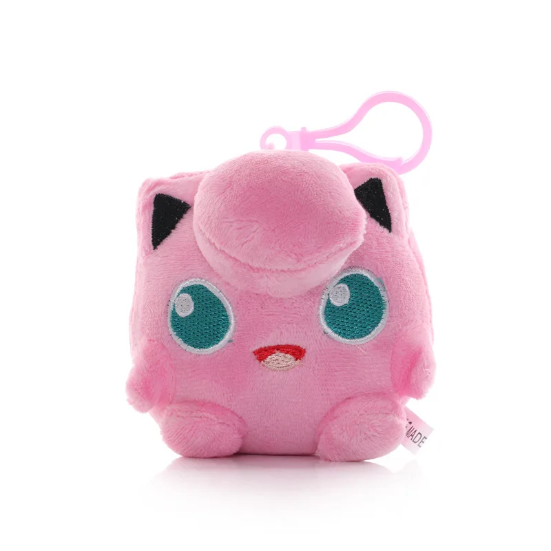 

TAKARA TOMY Kawaii 15CM Mini Pokemon Plush Dolls Pendant Toy Cartoons Anime Cute Pikachu Stuffed Keychain Doll Girl Kid Toy Gift