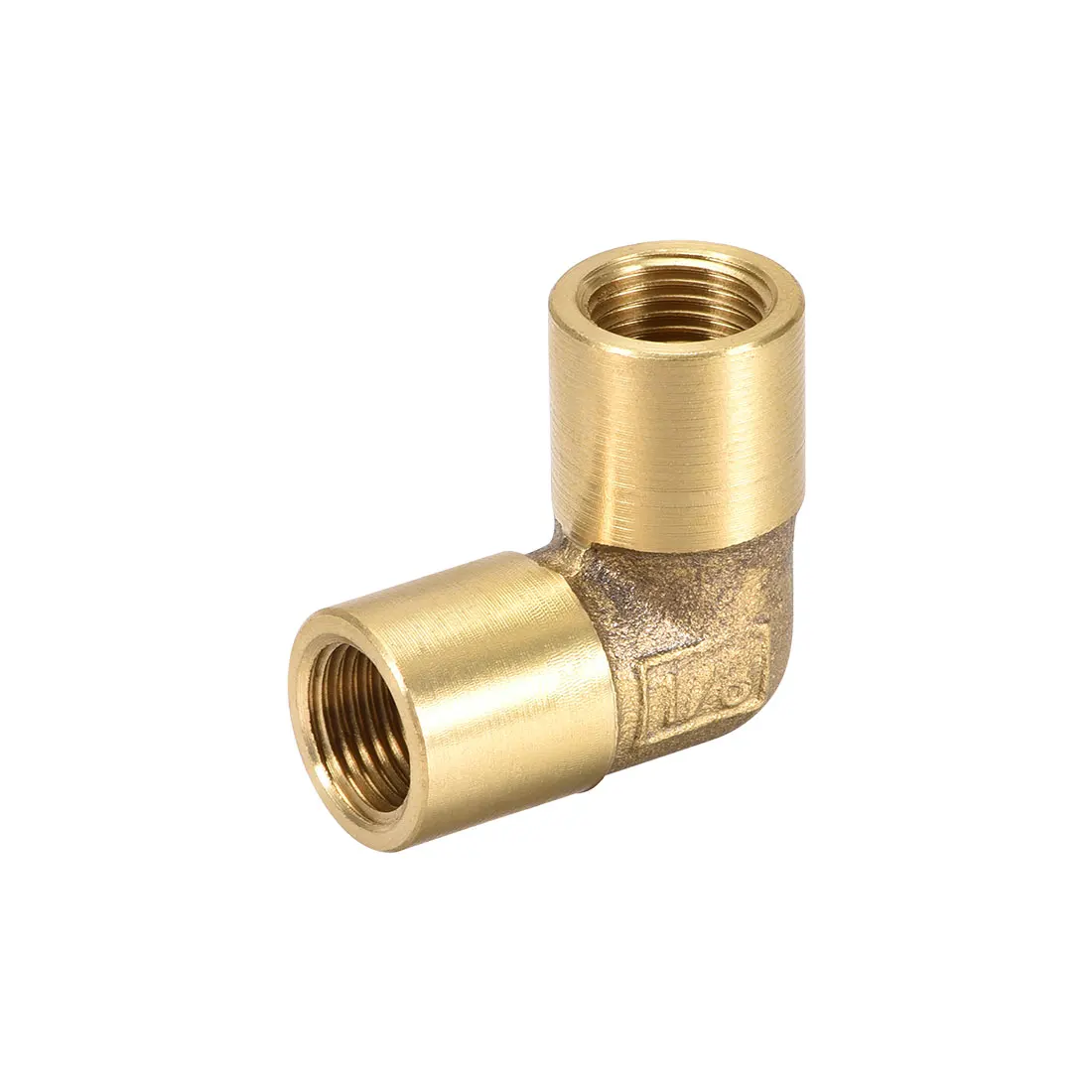 

uxcell Brass Pipe Fitting 90 Degree Elbow G1/8 Female x G1/8 Female