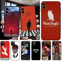 twin peaks fire walk with me black tpu soft rubber phone cover for iphone 11 pro xs max 8 7 6 6s plus x 5s se 2020 xr case