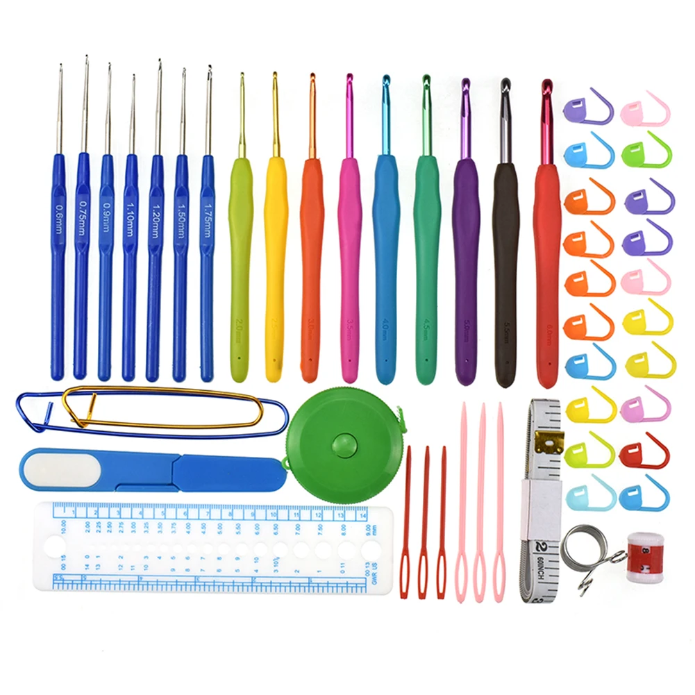 51 шт. портативный вязальный крючок для ножниц | Дом и сад