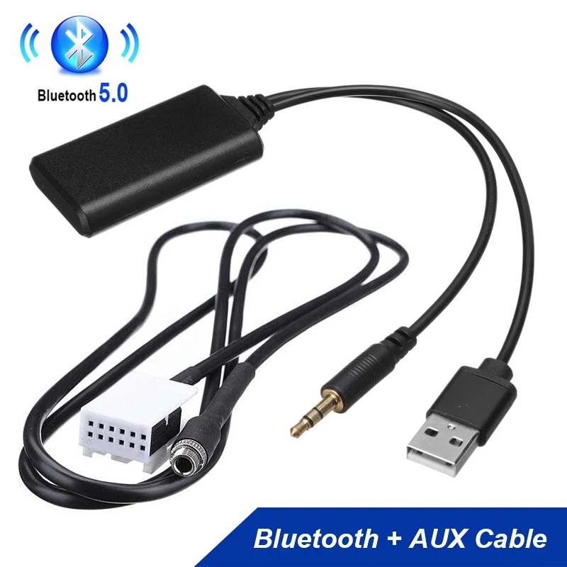 Автомобильный радиоприемник RD4 с Bluetooth 12 штырьков 3 5 мм автомобильный AUX адаптер