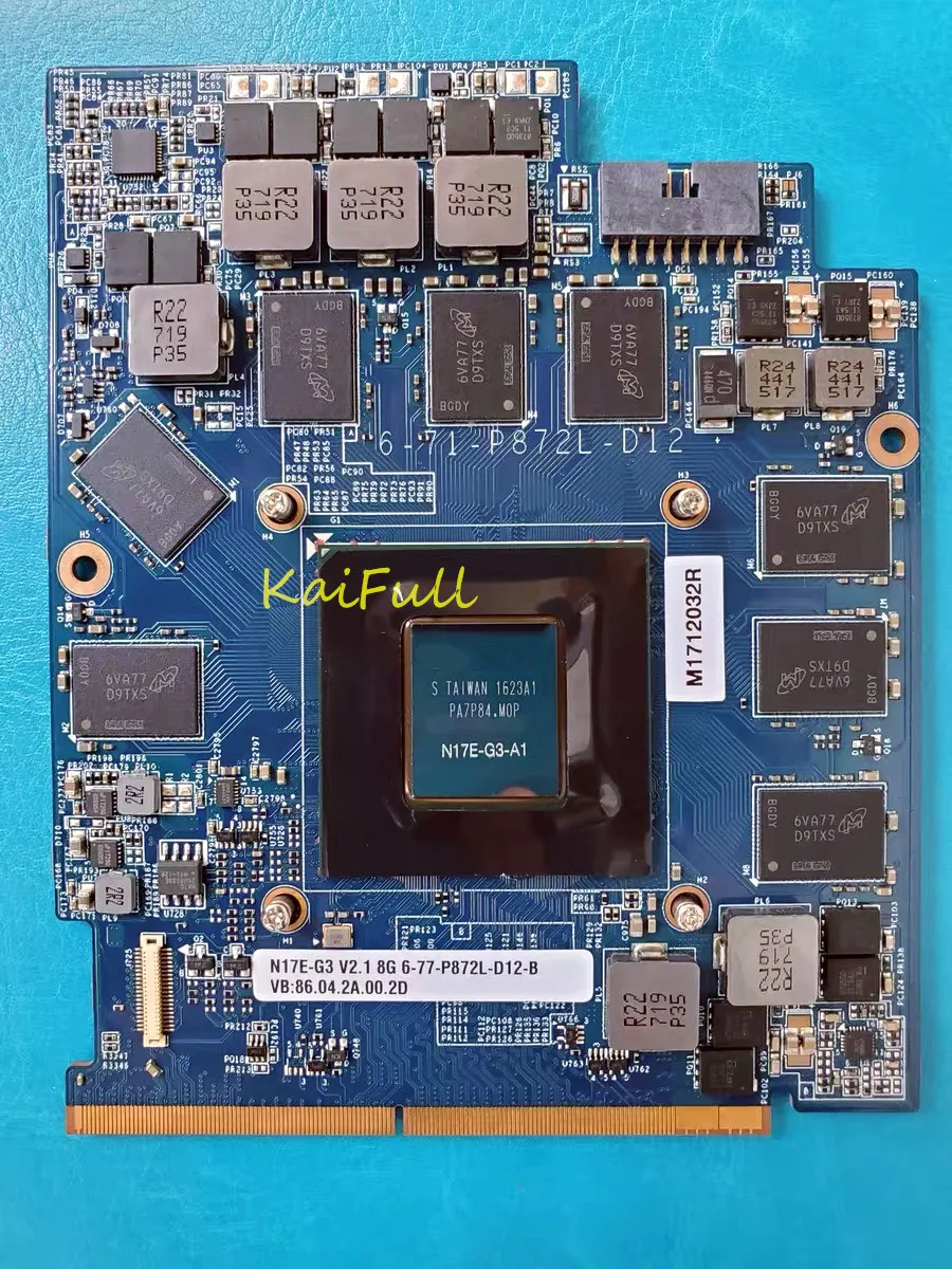 Совершенно новая видеокарта GTX1080M GTX 1080M N17E-G3-A1 8 Гб VGA Видеокарта GDDR5 для ноутбука