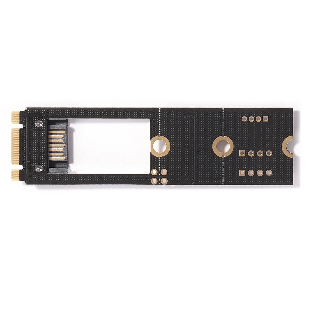 Адаптер M.2 SATA адаптер NGFF на SATA3.0 7-контактный конвертер M2 B-M Key карту для 2242 2260 2280 SDD