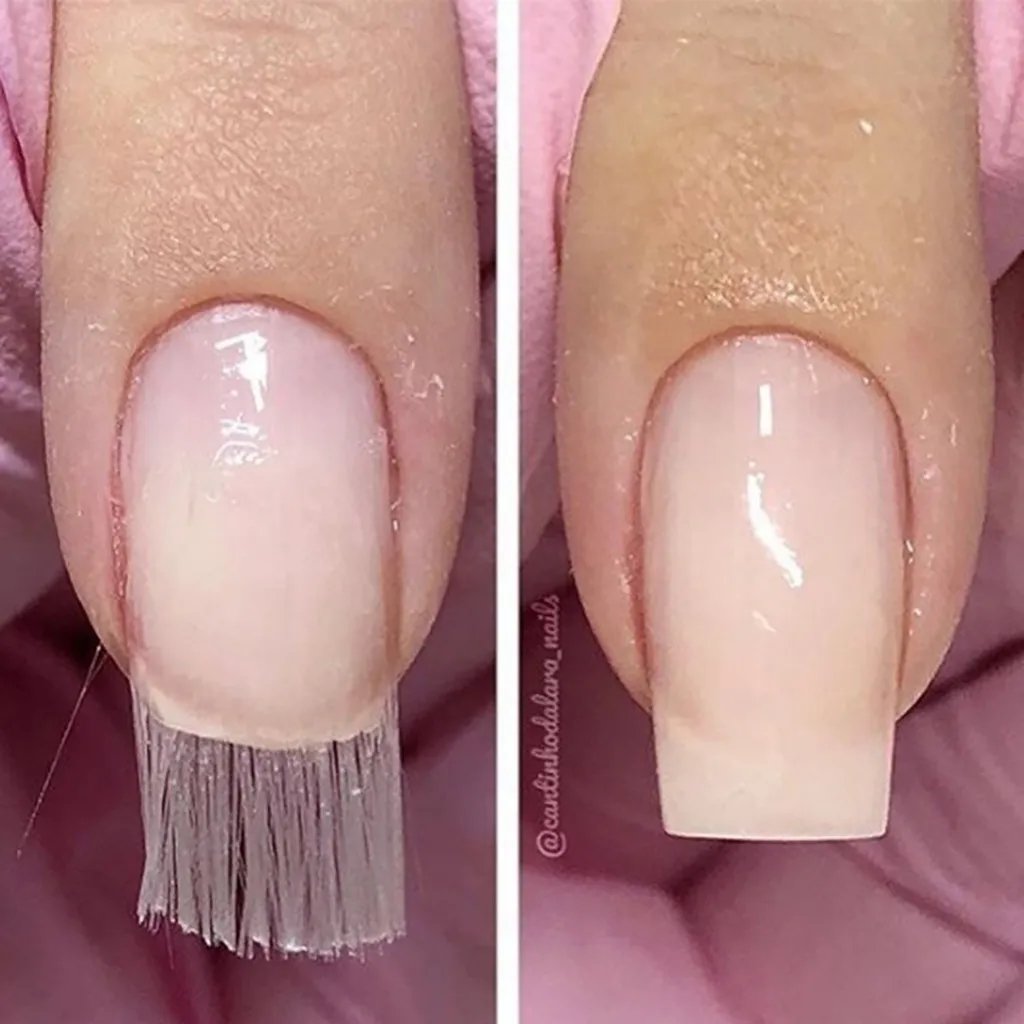 Шелковая палочка для ногтей удлиняющая Выпекать лампу нижний слой уплотнения