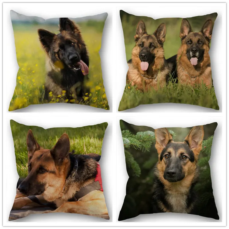 

Наволочка на молнии из хлопка и льна, 45 х45 см