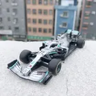 Bburago 1:43 W10  77 Формула 1 гоночная статическая гоночная модель алюминиевая модель автомобиля Mercedes-Benz team