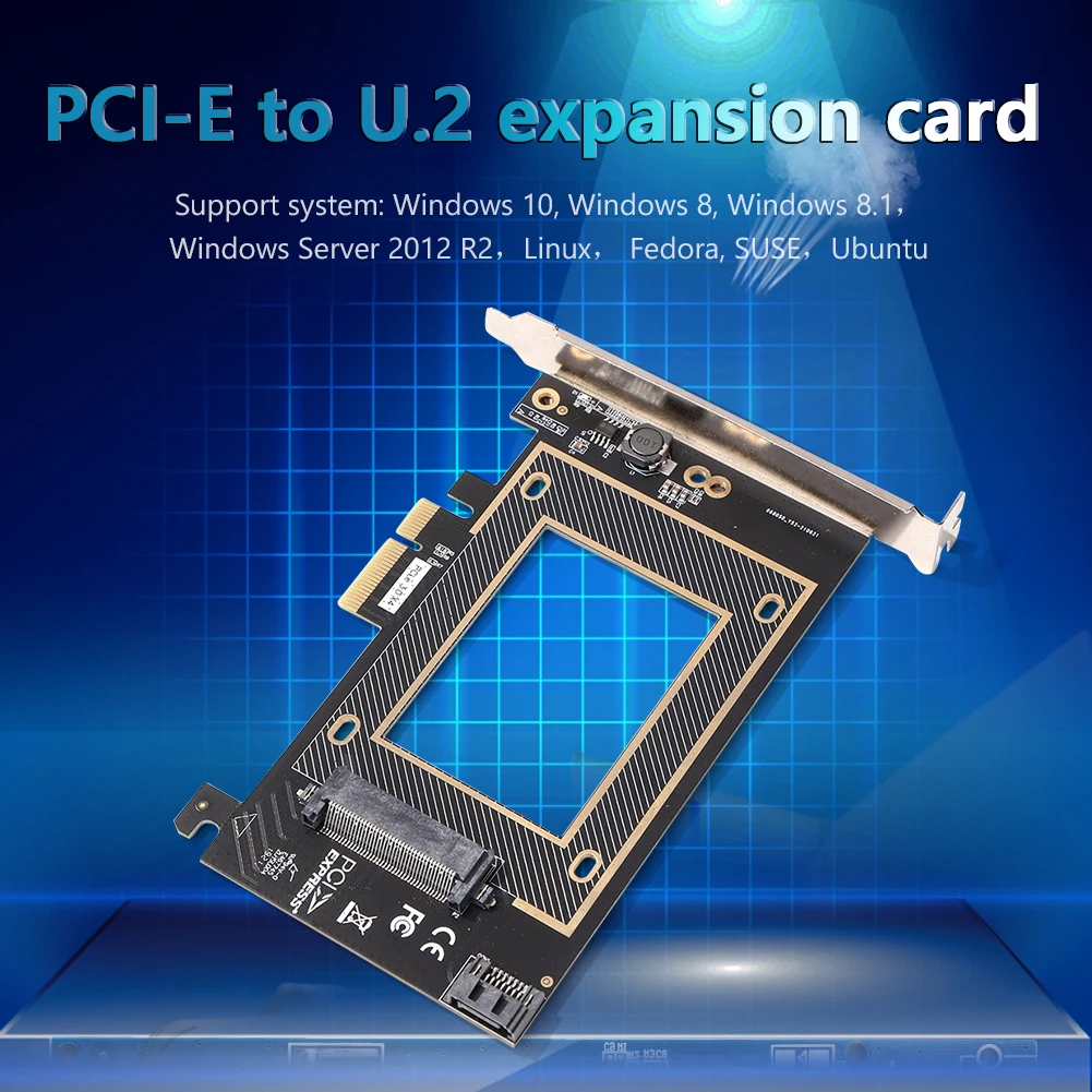 Адаптер PCIE Riser PCI Express 4. 0 X4 на U.2 адаптер PCIe U2 SSD PCI-E карта расширения x4 3 дюйма SATA |