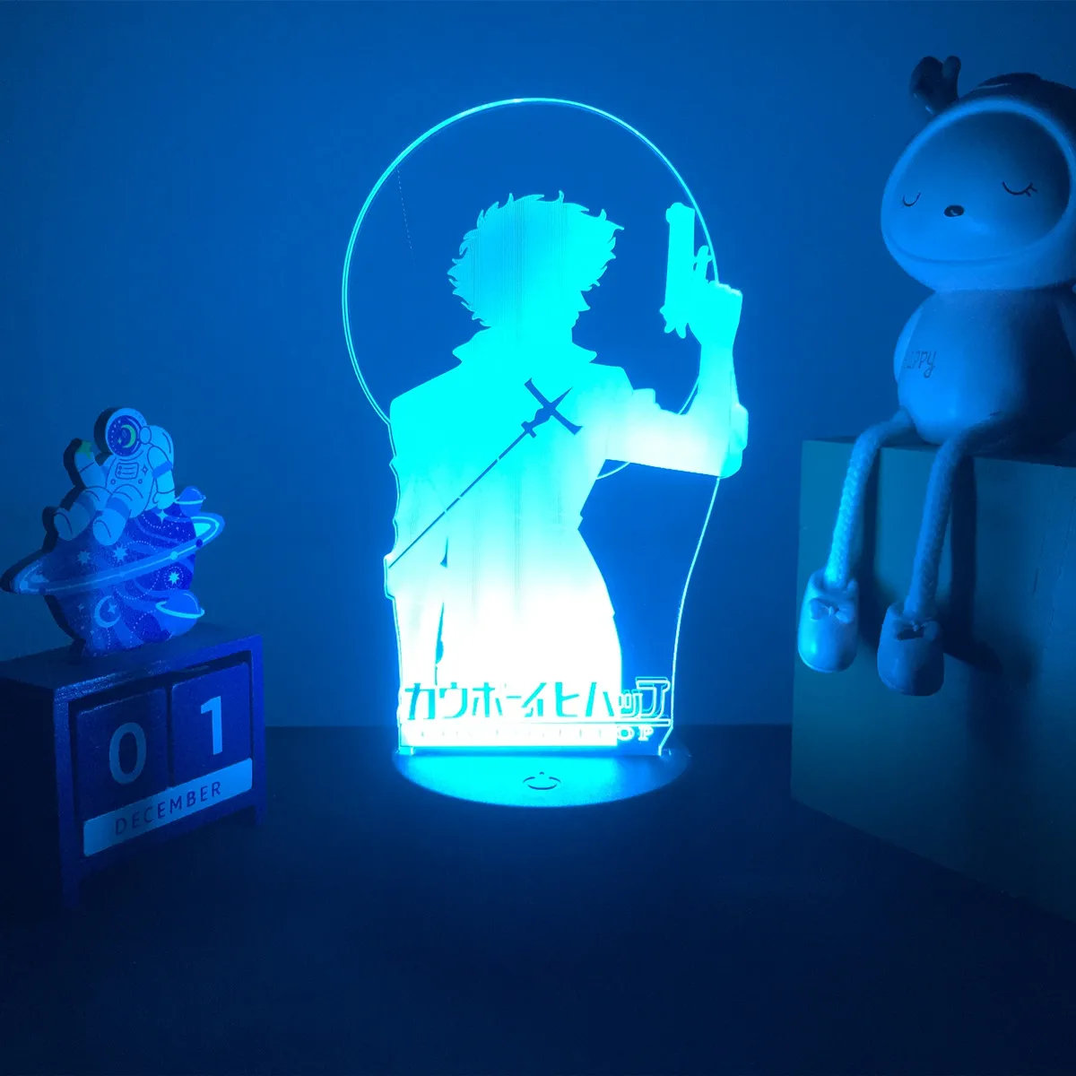 

Anime Led Light Cowboy Bebop Spike for Bedroom Decor Night Light Kids Children Birthday Gift Manga Cowboy Bebop 3d Lamp Bedside