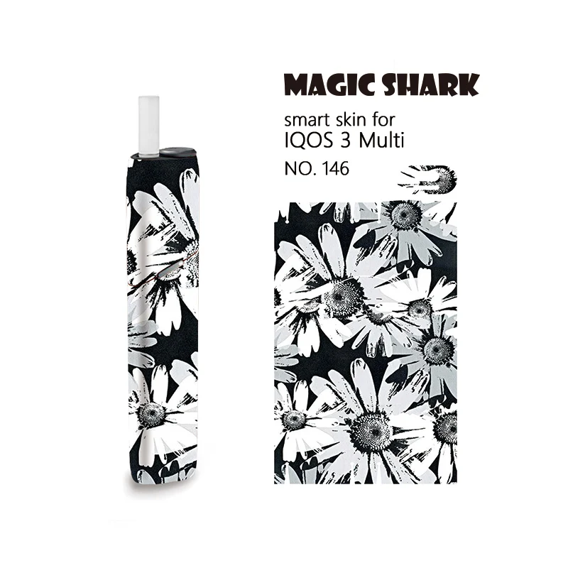 Новинка 100% стильная наглазная Наклейка ПВХ стерео наклейка чехол пленка для IQOS 3
