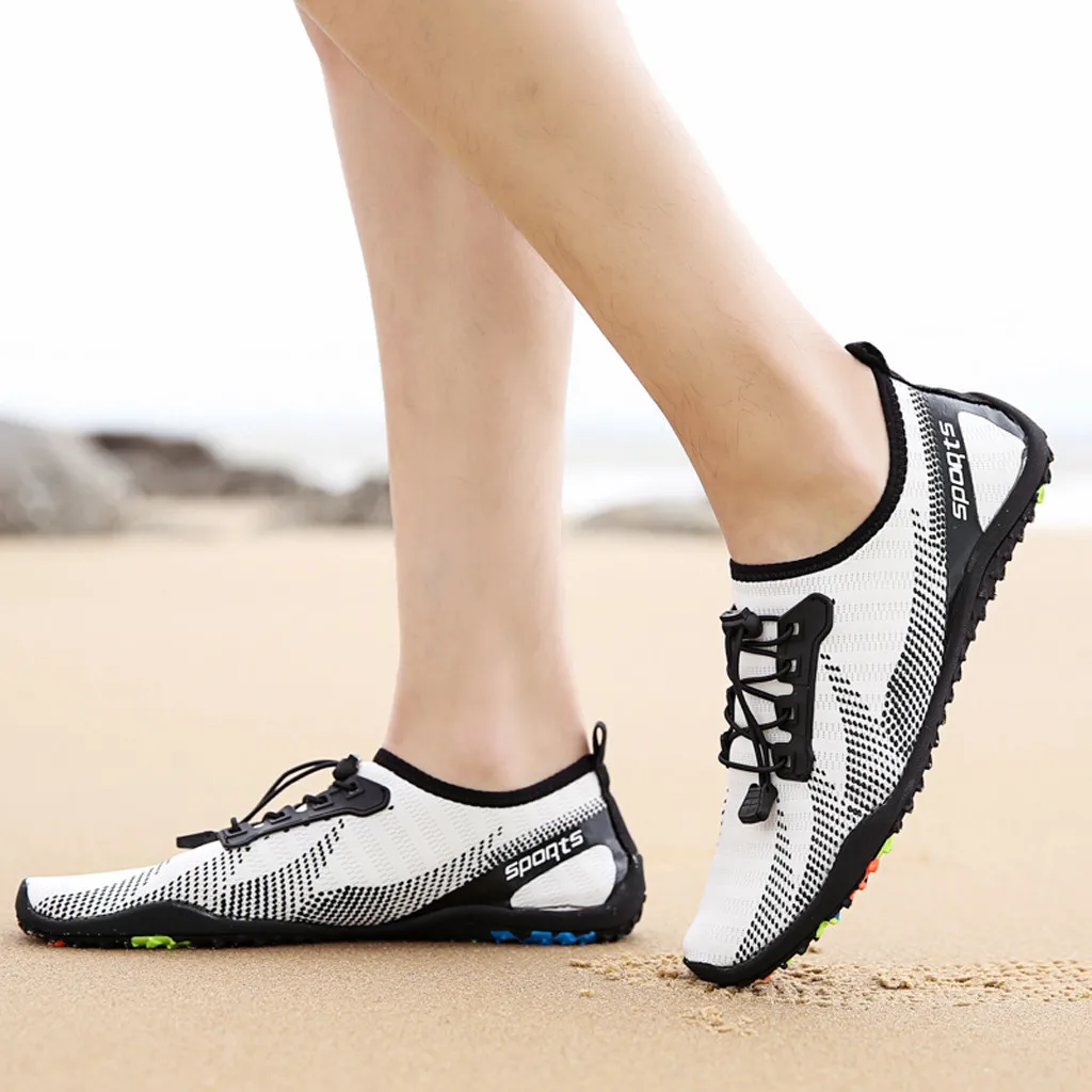 Пляжная обувь 2020 года Обувь для плавания Легкая спортивная Aqua Дышащая без