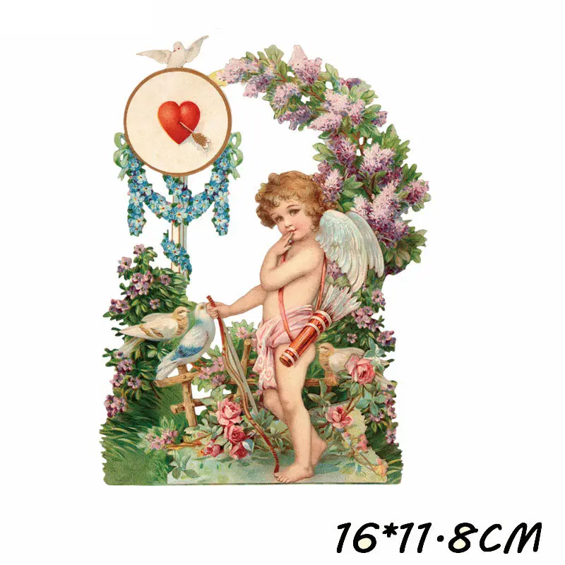 Утюг на ангела нашивки крылья для одежды передачи тепла футболки наклейки одежде