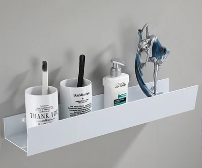 Ванная комната стеллаж для хранения Настенный Алюминий простые удобства