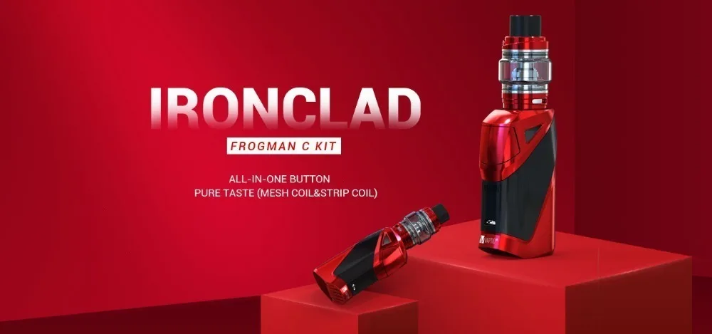 Подарок 5 шт катушек! VAPTIO супер летучая мышь 220 Вт Vape набор электронных сигарет 220 Вт коробка мод 2,0/5,0 мл бак Vape мод без батареи
