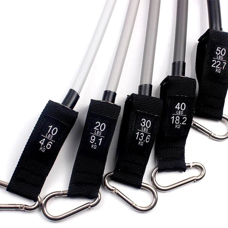 11 Pcs Fitness Latex Resistance Bands Set Rubber Elastic Crossfit Training Exercise Yoga Pull Rope Gym Equipment | Спорт и