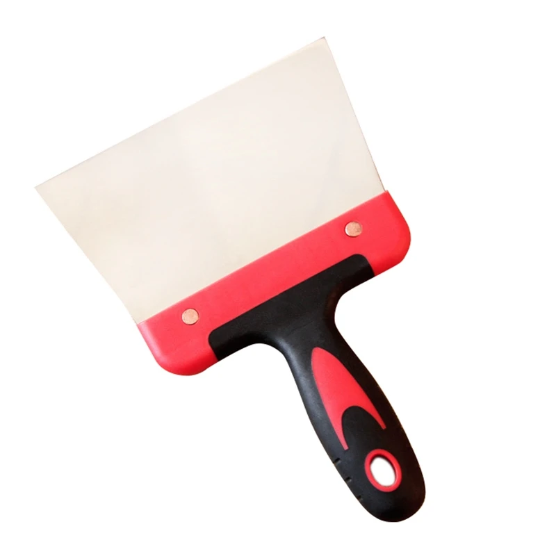 

SHGO HOT-Coating Spatula for Chocolate Scraper Stainless Steel Dough Scraper