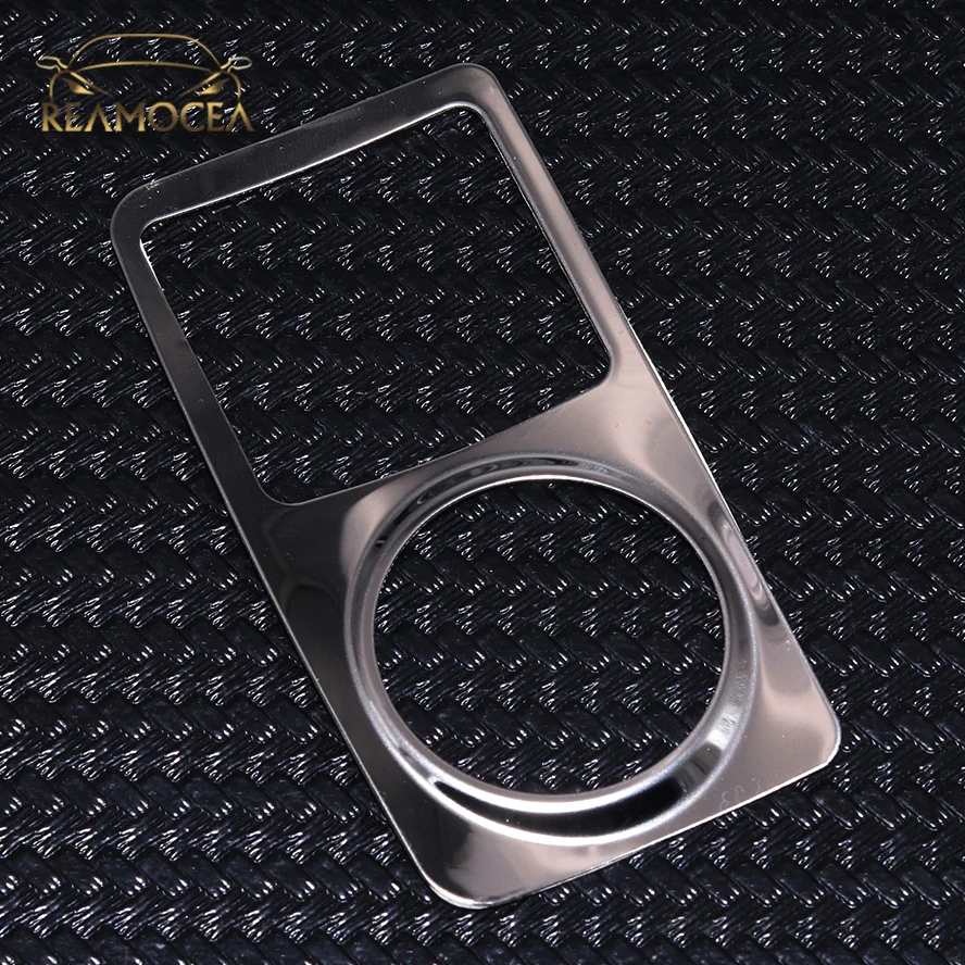 Reamocea 1 шт. нержавеющая сталь автомобильная сигарета отделка для прикуривателя