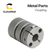 cloudray co2 laser metal parts coupling 12mm mechanical components for diy co2 laser engraving cutting machine