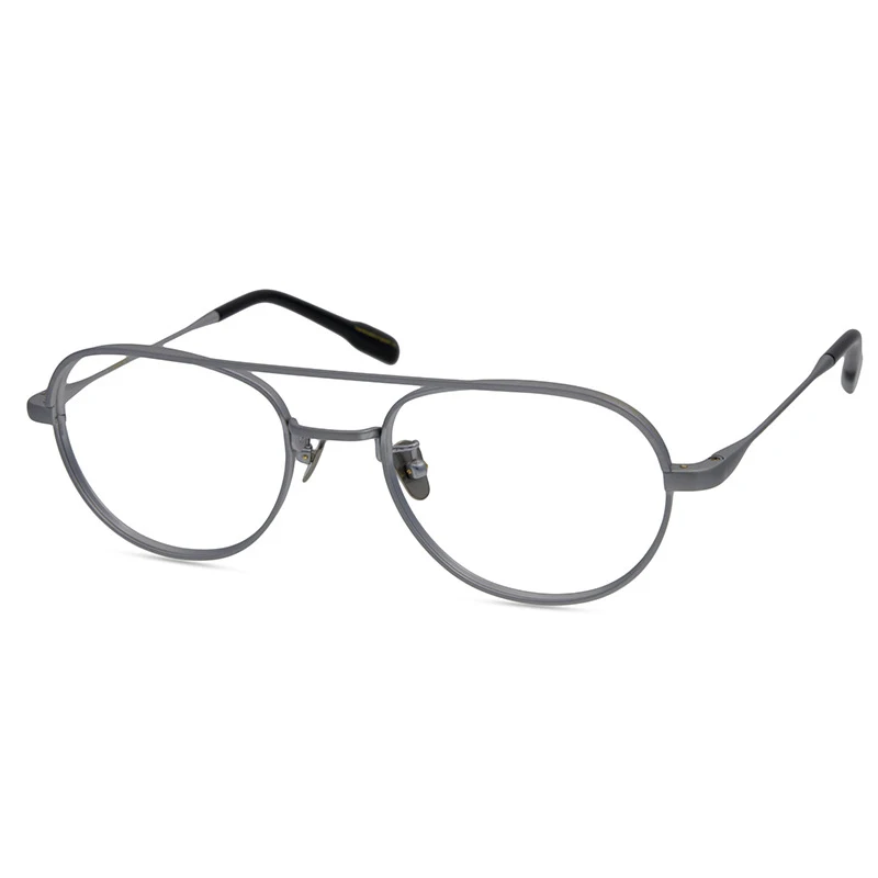 Belight Optical Men Women Titanium Pilot Avaitor Shape Ultra Light Color Spectacle Frame Precription Lens Eyewear 9531