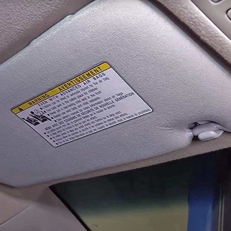 Левый солнцезащитный козырек водителя с люверсом и подсветсветильник под