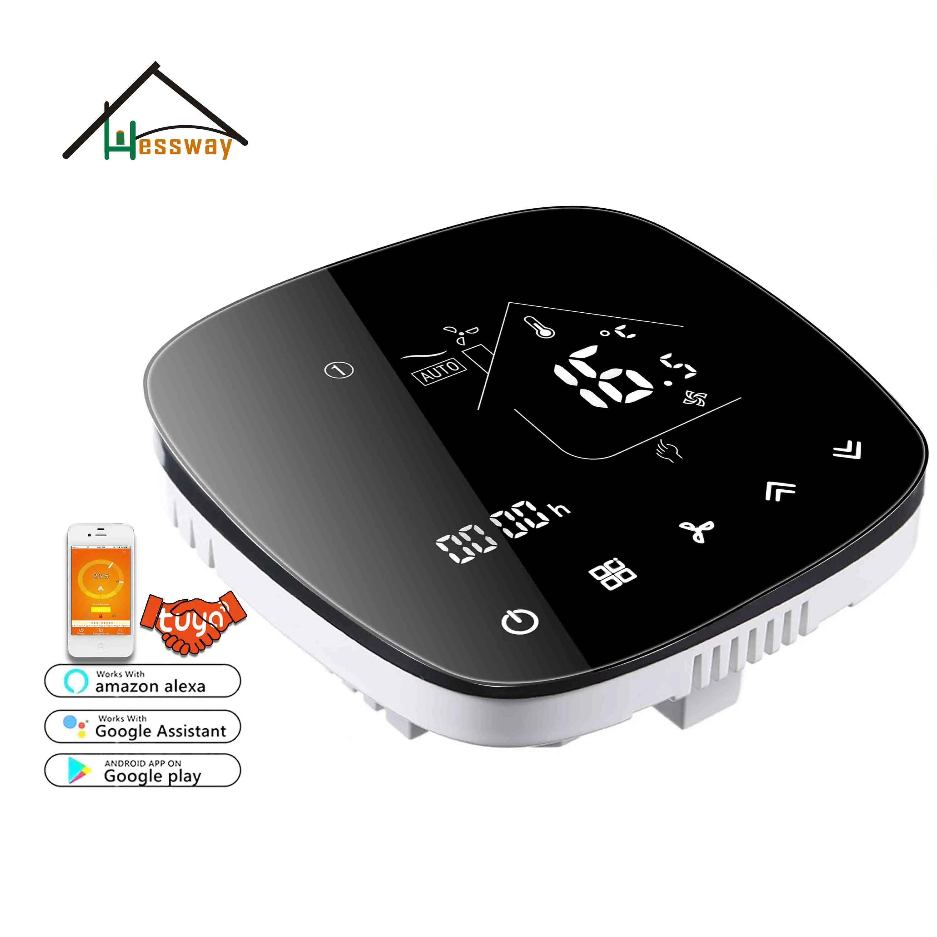Умный термостат HESSWAY 2p 4p Wi-Fi регулятор температуры для охлаждения/нагрева