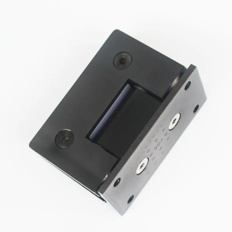 Сэндвич-дверь из нержавеющей стали черная титановая без рамки 90 градусов |