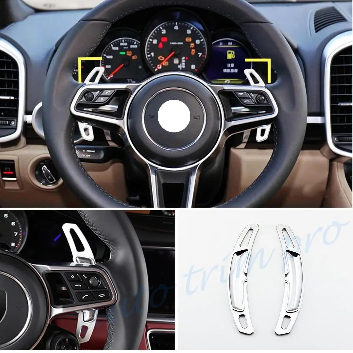 Весло переключения передач удлинитель рулевого колеса подходит для Porsche 911 Macan