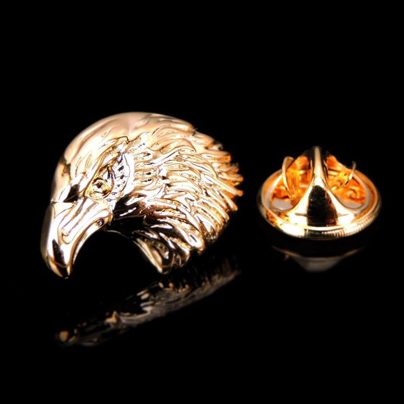 Высокое качество нагрудный знак брошь для хвата. мужские шпильки беркут головка