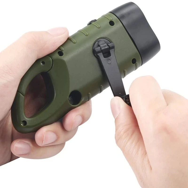 Прямая поставка экстренный светодиодный фонарь с рукояткой аккумуляторная