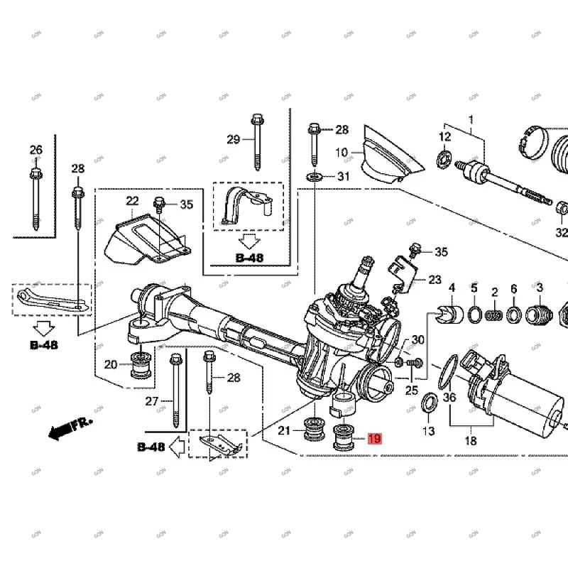 

Втулка рулевого механизма автомобиля, универсальный шарнирный вал рулевого механизма, hon dac ity сферическая универсальная шарнирная втулка, ...