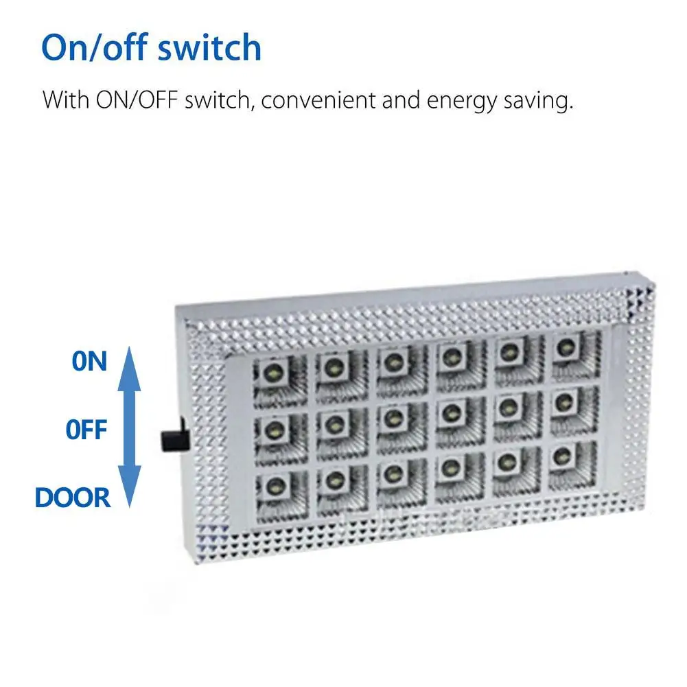 DC 12V 18 светодиодный автомобиль Грузовик Авто укрыты внутренной сводной Крыше