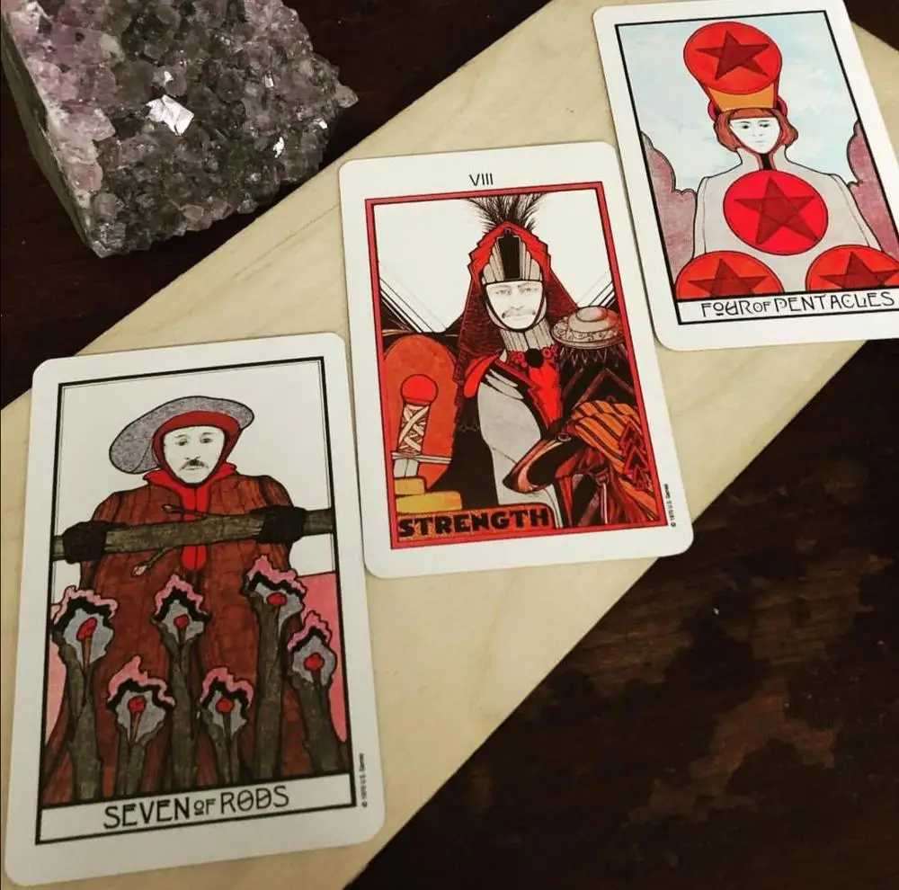 Aquarian Tarot 100% оригинальная колода английская версия карточная игра настольная |