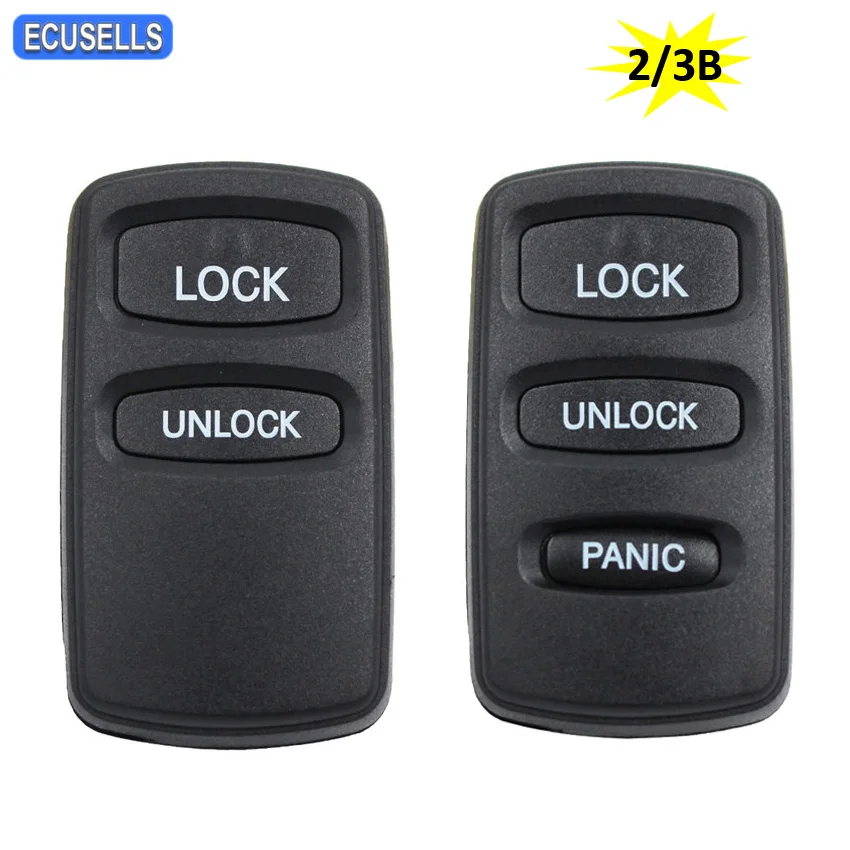 2/3 кнопка дистанционного ключа чехол Корпус для Mitsubishi Lancer Outlander Eclipse Endeavor Montero Galant