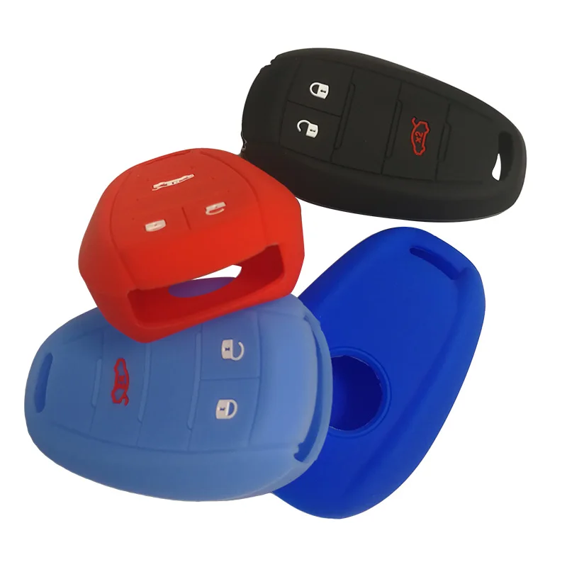 

Giulia Stelvio Car Key Case Cover for Alfa Romeo Stelvio Giulia 2017 2018 Silica Gel Key Cover Cap Case for Keychain Alarm