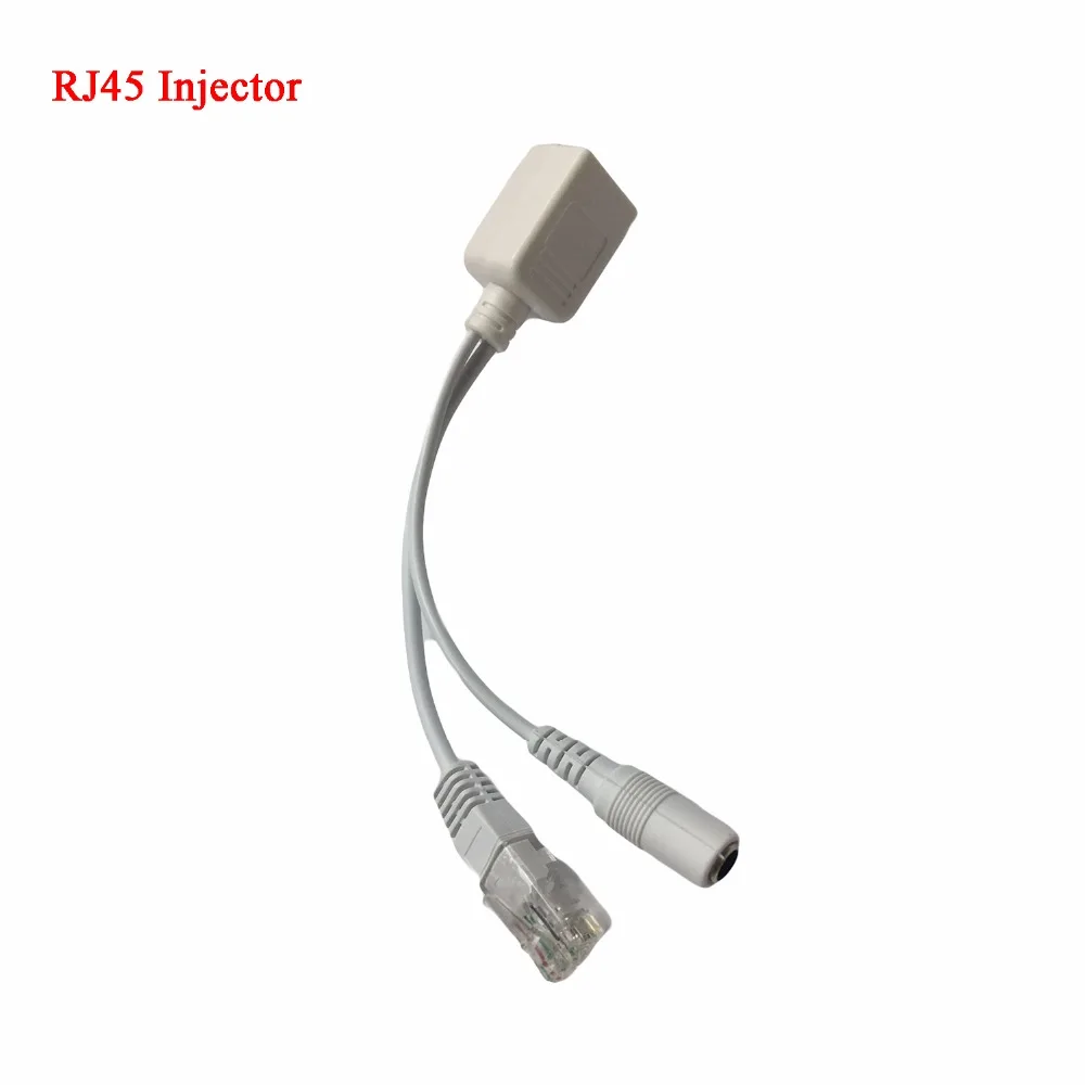 Кабель POE для IP-камеры Пассивный адаптер Power Over Ethernet разветвитель инжектор RJ45
