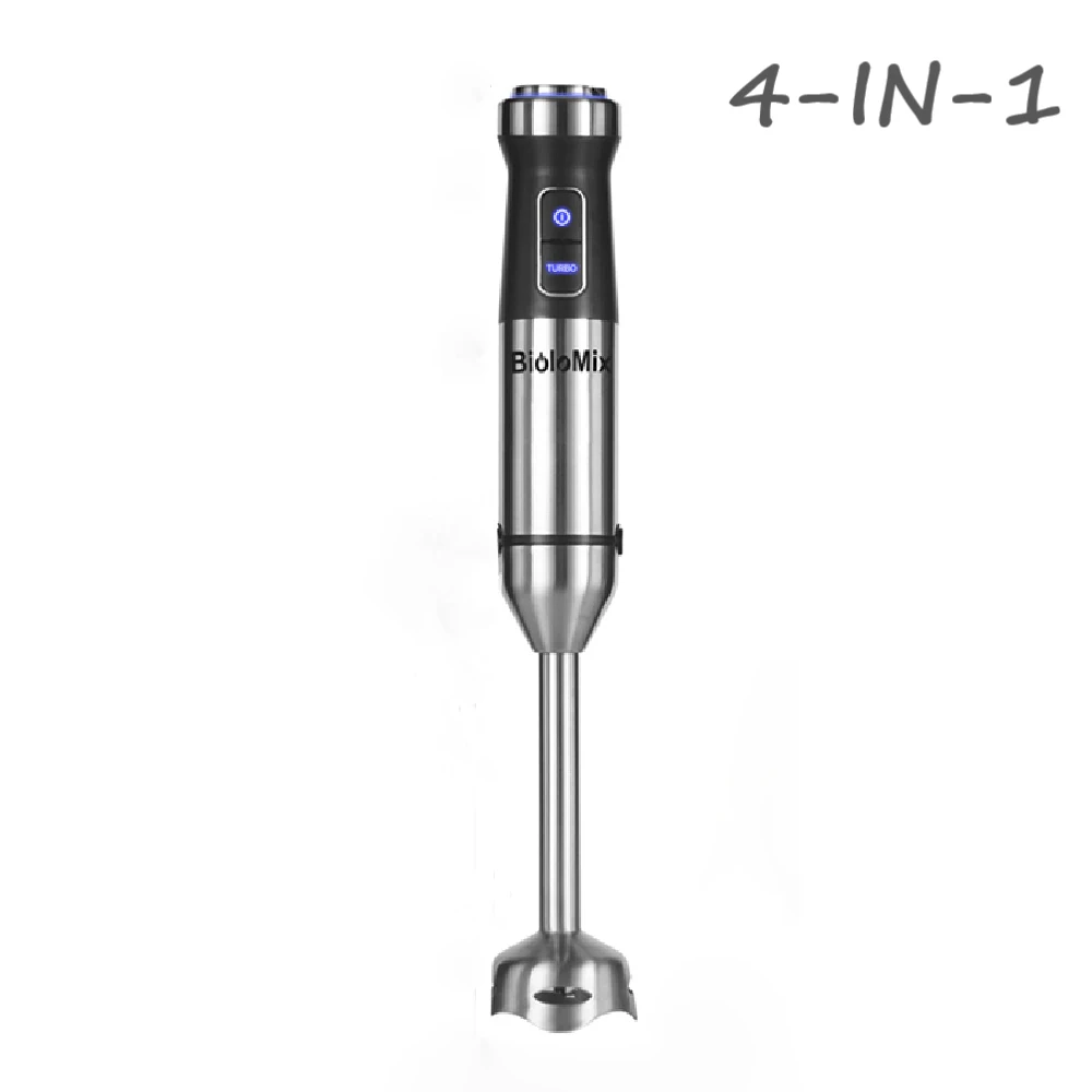 Блендер электрический миксер из нержавеющей стали погружной ручной блендер
