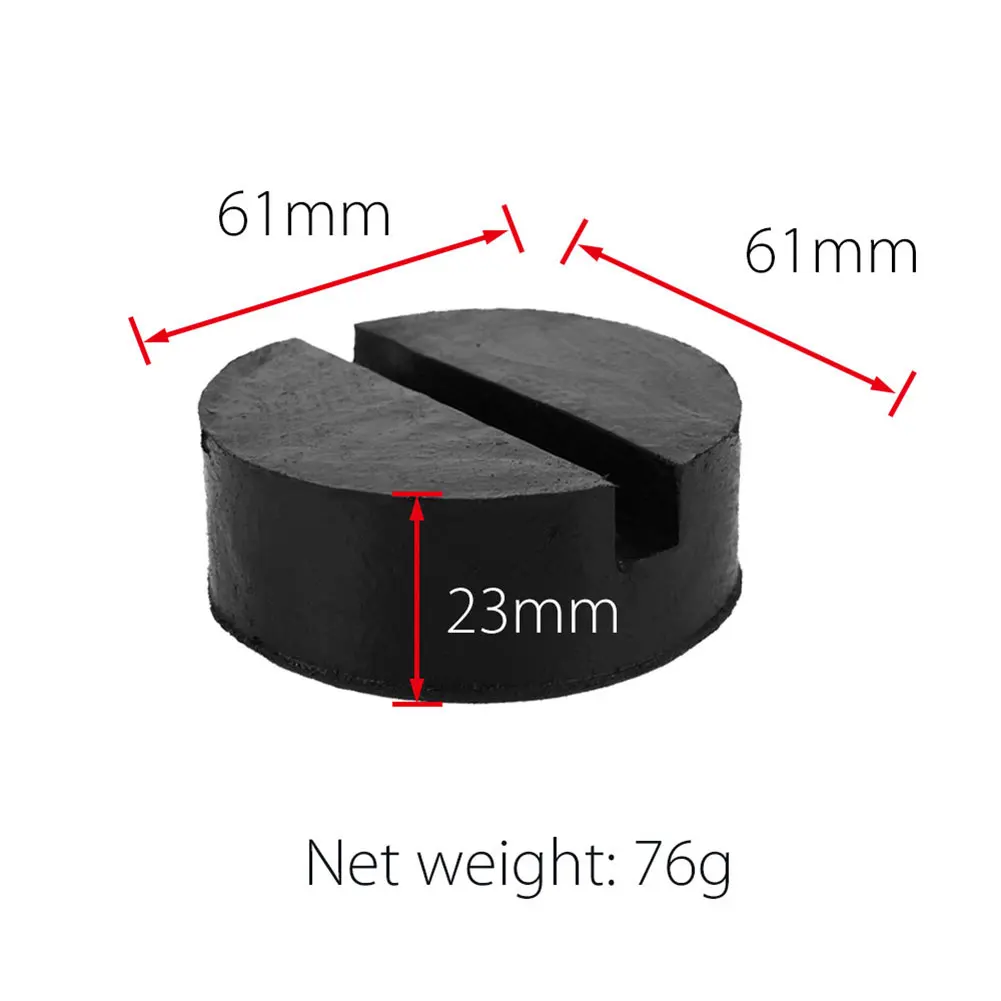 Jack Stand Jacking Pad Adapter Slotted Automobile Frame Rail Rubber Black Durable | Автомобили и мотоциклы