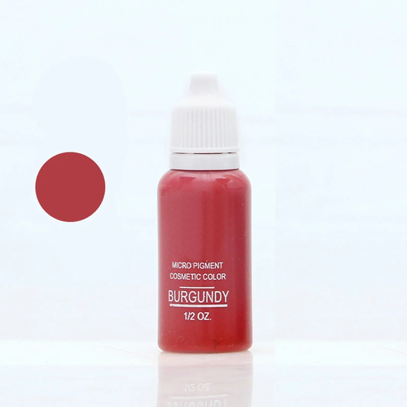 Color Of Burgundy Permanent Makeup Tattoo Inks Eyebrow Eyeliner Lip Pigment tattoo Art | Красота и здоровье