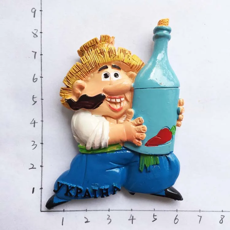 Магнит на холодильник сувенир Португалия Россия Япония Испания Малайзия