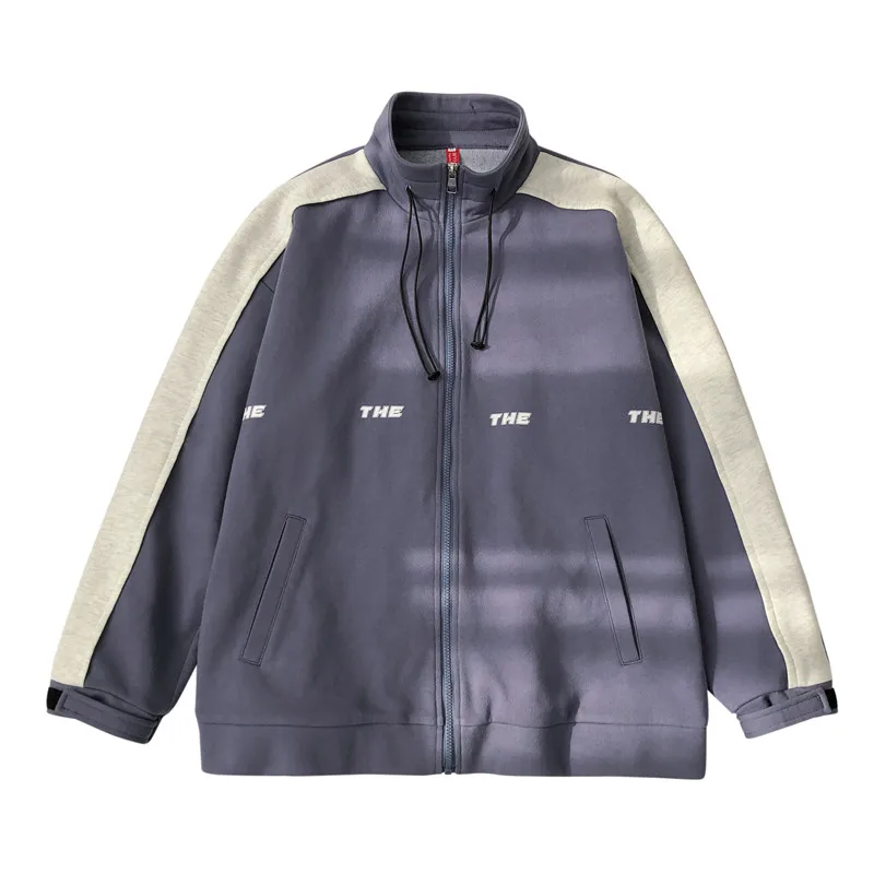 

2021 Jacket Female Spring And Autumn New Korean Version Of Loose Patchwork Ins Baseball Uniform Tide Jacket Women Streetwear