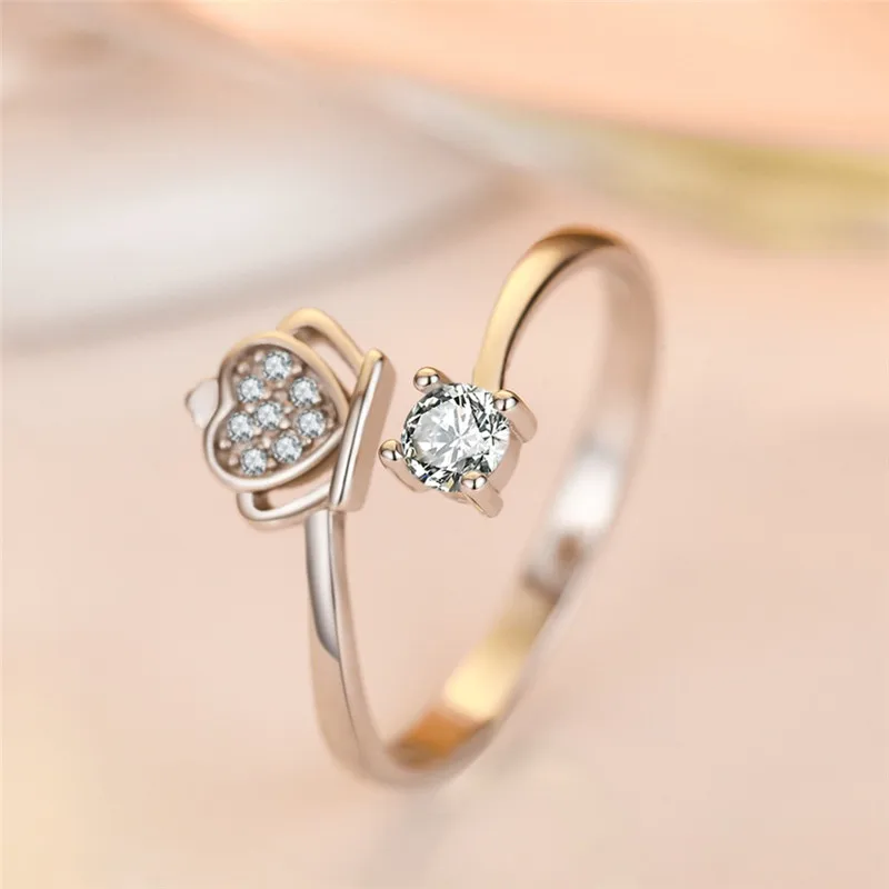 Изысканные циркониевые кольца в форме короны для женщин женское кольцо на палец