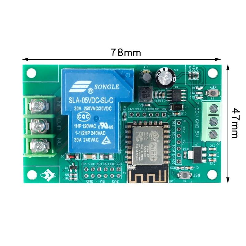 ESP8266 WIFI 1/2/4 канальный релейный модуль умная плата для разработки постоянный ток 5