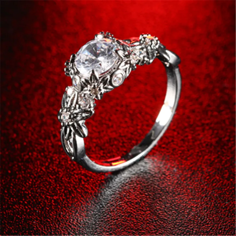 Новое серебряное кольцо классическое изящное красивое темпераментное женское