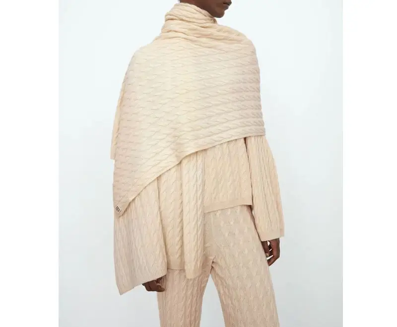 Новый женский вязаный шарф кашемировая шаль Женский палантин на осень и зиму 2021 |