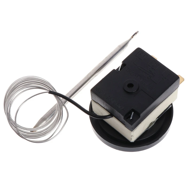 

Hot! 250V/380V 16A 0-60 degrees Celcius Temperature Control Switch Capillary Thermostat Controlled