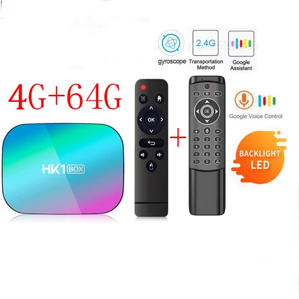 Умная ТВ приставка HK1 BOX S905X3 Amlogic 8K Android 9 0 гигабитная lan bt4.0 2 4g/5g Wi Fi Y0utu1 Nef1x g0gle