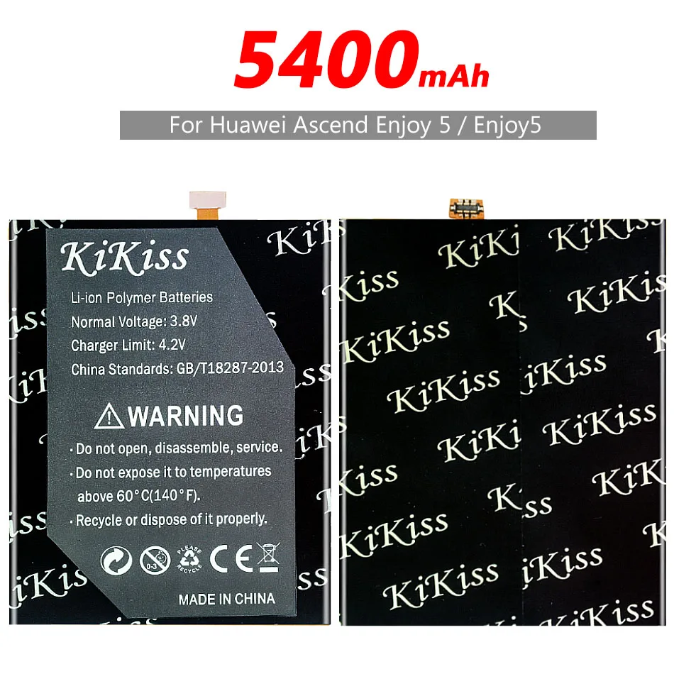 Бесплатный инструмент kikiss 5400 мАч Top HB526379EBC Аккумулятор для Huawei Y6 Pro / Enjoy 5 Honor 4C