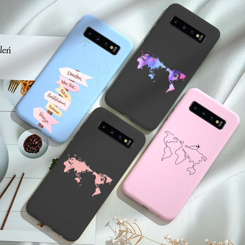 Чехол для Samsung Galaxy A10 A20 A30 A40 A50 A70 A10S A20S A30S A50S S10 S9 S8 Plus S10e A20e мягкий силиконовый чехол