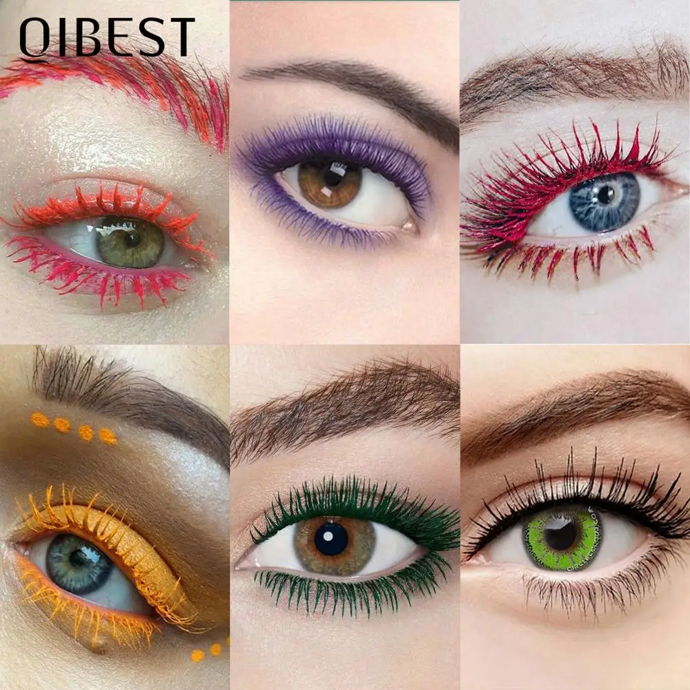 Тушь QIBEST для ресниц профессиональная шелковистая Удлиняющая макияжа косметика